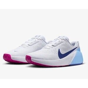 Nike Air Zoom TR1 Mens Cross Training  Shoes White Blue DX9016 102 Size 9.5 RARE